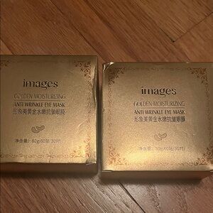 Images Golden Moisturizing Eye Mask price firm 2 boxes